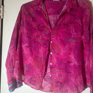 Sigfrid Olsen Large Multicolor Peasant Mom Core Top